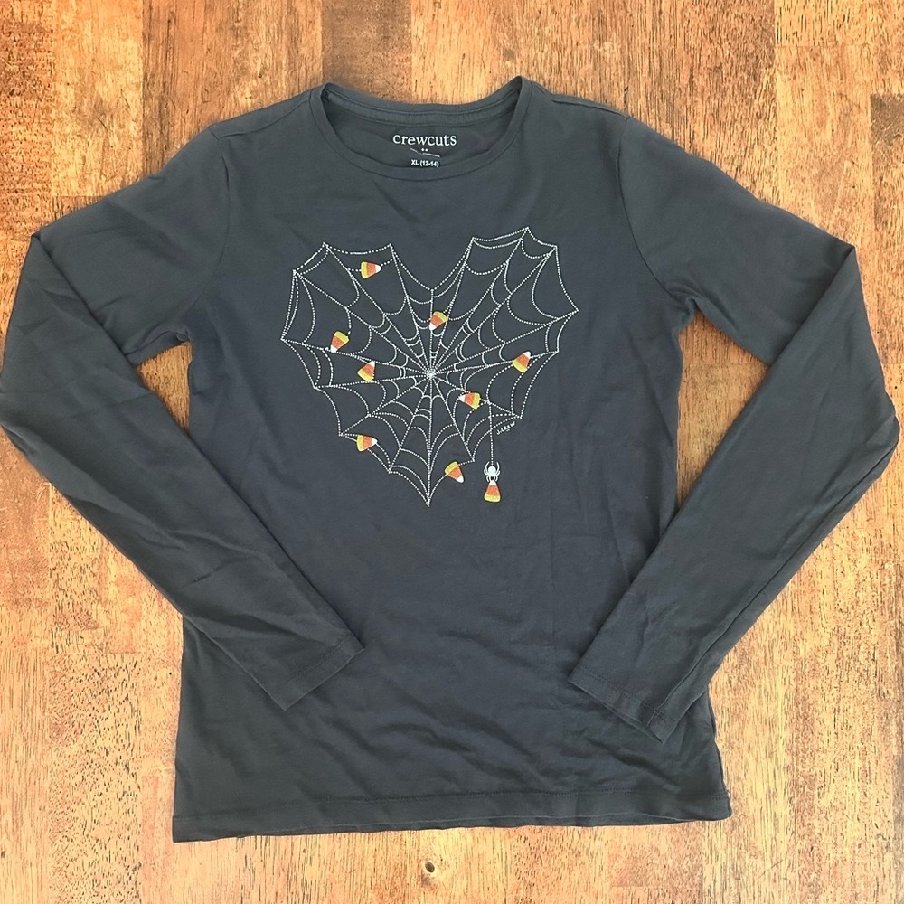 Pre-owned | Crewcuts | Halloween Long Sleeve Shirt | Kids | XL